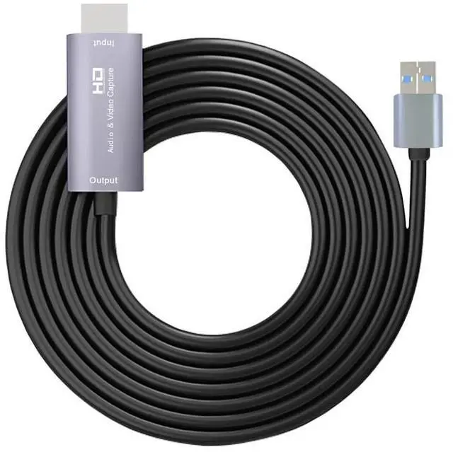 Main image of Z36 HDMI Male to USB Male HD Video Capture Card, Cable Length: 2m