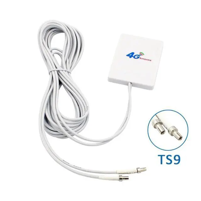 Alt view image 2 of 7 - 28dBi 4G Antenna with TS9 Male Connector for 4G LTE FDD/TDD Router