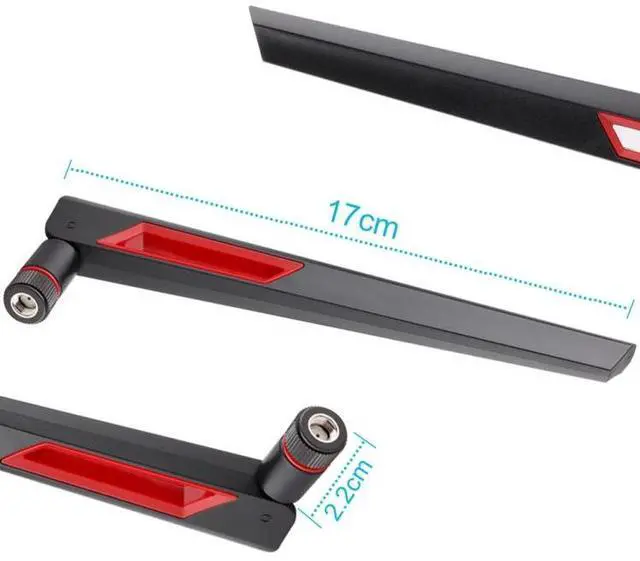 Alt view image 5 of 5 - 2.4G / 5G WiFi 12dBi RP-SMA Male Antenna for Router Network