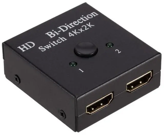 Alt view image 3 of 6 - ZHQ010 HDMI Two-Way Smart 2 to 1 Out Switch ZHQ010