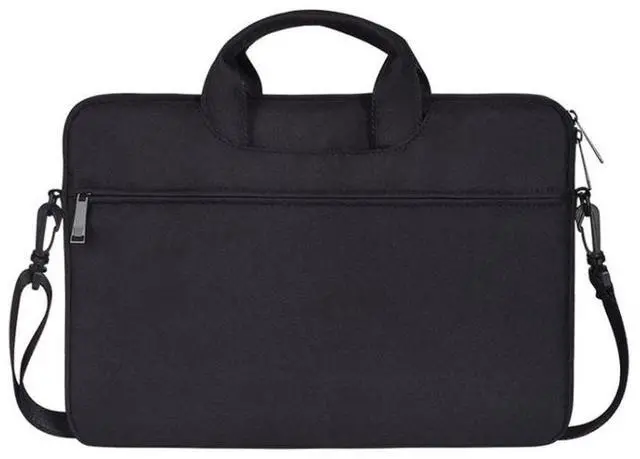 Alt view image 2 of 7 - ST01S Waterproof Oxford Cloth Hidden Portable Strap One-shoulder Handbag for 14.1 inch Laptops (Black)