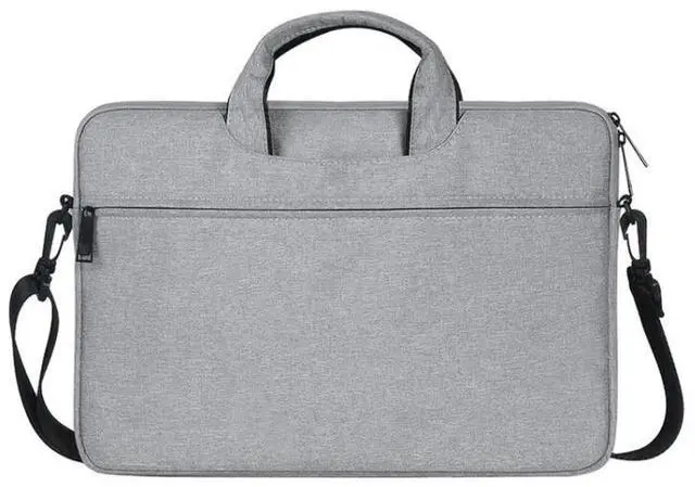 Main image of ST01S Waterproof Oxford Cloth Hidden Portable Strap One-shoulder Handbag for 15.6 inch Laptops (Light Grey)