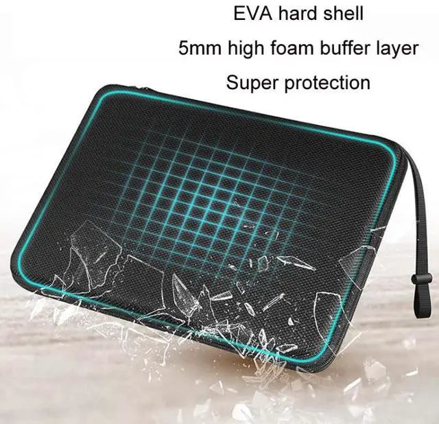 Alt view image 5 of 7 - Hard Shell Computer Bag Anti-fall Anti-pressure Sleeve Bag 13-13.3 inch (Starry Sky)