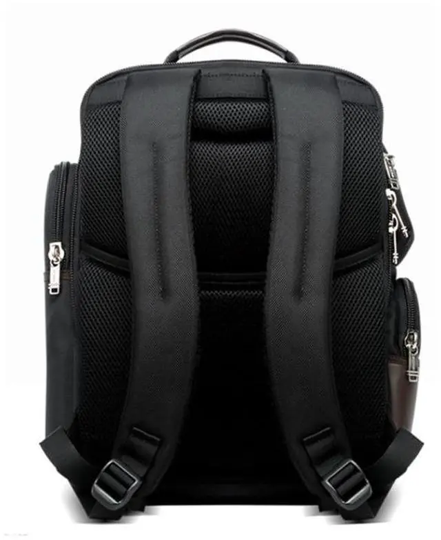 Alt view image 4 of 7 - Bopai 11-85301 15.6 inch Large Capacity Multi-layer Zipper Bag Design Breathable Laptop Backpack, Size: 35 x 20 x 43cm(Black)