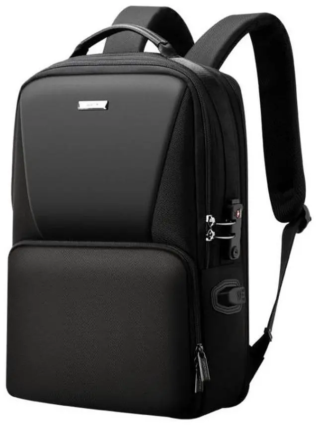 Alt view image 3 of 7 - Bopai 61-02511 Business Travel Breathable Waterproof Anti-theft Man Backpack, Size: 30x15x44cm(Black)