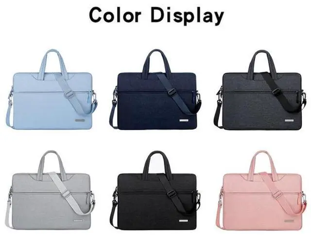 Alt view image 2 of 7 - Handbag Laptop Bag Inner Bag, Size:15.6 inch 15.6 inch (Blue) Black