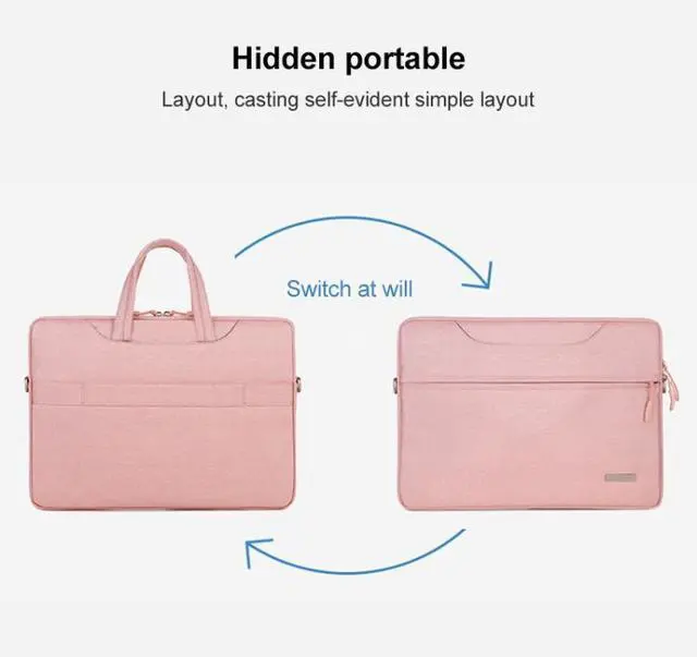 Alt view image 4 of 7 - Handbag Laptop Bag Inner Bag, Size:15.6 inch 15.6 inch (Blue) Black