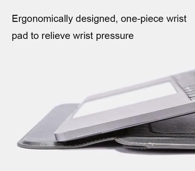 Alt view image 5 of 7 - HL0066-005 Multifunctional Stand Laptop Bag 13 inches 13 inches (Blue) Black