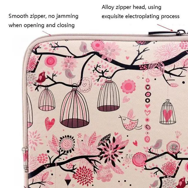 Alt view image 4 of 6 - LiSEN LS-505 Notebook Tablet Liner Bag, Size: 13 inches 13 inches (Pink)