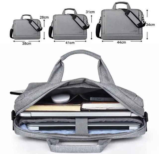 Alt view image 2 of 6 - OUMANTU 020 Event Computer Bag Oxford Cloth Laptop Computer Backpack, Size: 15 inch 15 inch (Black)