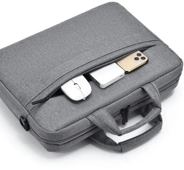 Alt view image 4 of 6 - OUMANTU 020 Event Computer Bag Oxford Cloth Laptop Computer Backpack, Size: 15 inch 15 inch (Black)