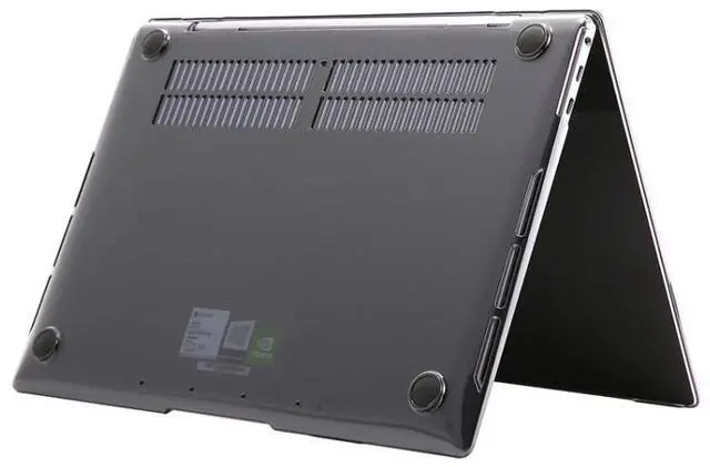 Alt view image 5 of 7 - For Huawei MateBook X Pro Shockproof Crystal Laptop Protective Case (Transparent)