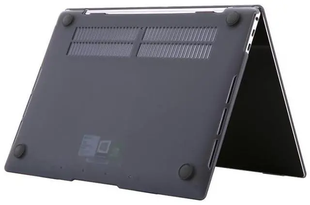 Alt view image 7 of 7 - For Huawei MateBook X Pro 2022 Shockproof Frosted Laptop Protective Case (Black)