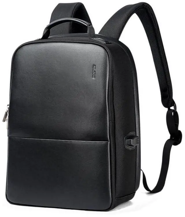 Alt view image 2 of 7 - Bopai 751-006431 Business Waterproof Anti-theft Large Capacity Double Shoulder Bag,with USB Charging Port, Size: 27x16.5x40cm (Black)