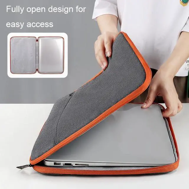 Alt view image 3 of 7 - ND02 Waterproof Portable Laptop Case, Size: 13.3 inches 13.3 inches (Beauty Pink)