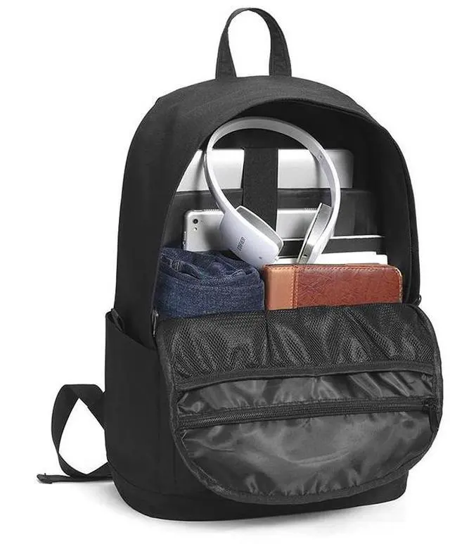 Alt view image 3 of 7 - cxs-7301 Multifunctional Oxford Laptop Bag Backpack (Black)