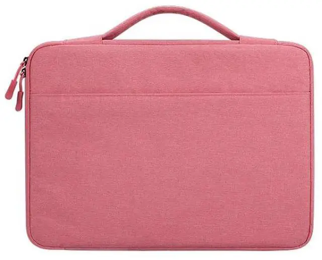 Main image of Oxford Cloth Waterproof Laptop Handbag for 15.6 inch Laptops, with Trunk Trolley Strap (Pink)
