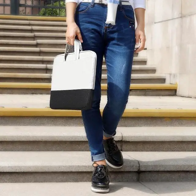 Alt view image 7 of 7 - ST12 Waterproof Portable Laptop Case, Size: 15.6 inches 15.6 inches (Black Gray)