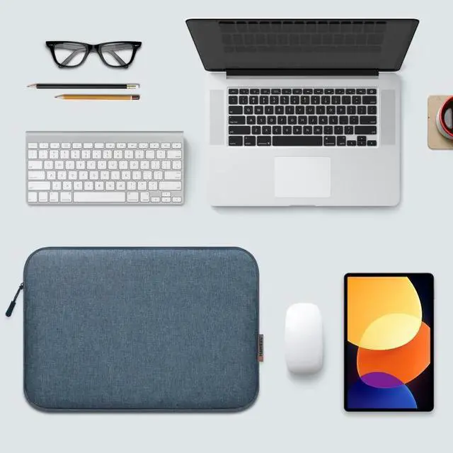 Alt view image 7 of 7 - HAWEEL 13 inch Laptop Sleeve Case Zipper Briefcase Bag for 12.5-13.5 inch Laptop (Black)