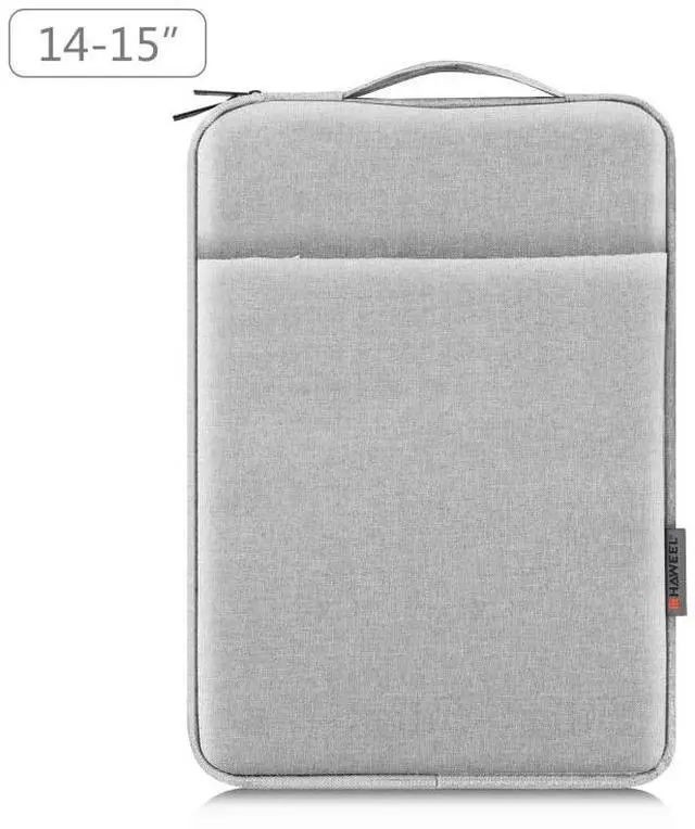 Main image of HAWEEL Laptop Sleeve Case Zipper Briefcase Bag with Handle for 14-15 inch Laptop (Grey)