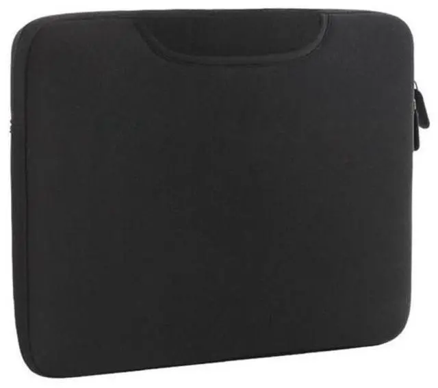 Alt view image 7 of 7 - 15.4 inch Portable Air Permeable Handheld Sleeve Bag for MacBook Air / Pro, and other Laptops, Size: 38x27.5x3.5cm (Grey)