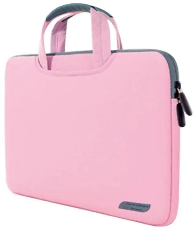 Main image of 15.6 inch Portable Air Permeable Handheld Sleeve Bag for Laptops, Size: 41.5x30.0x3.5cm (Pink)