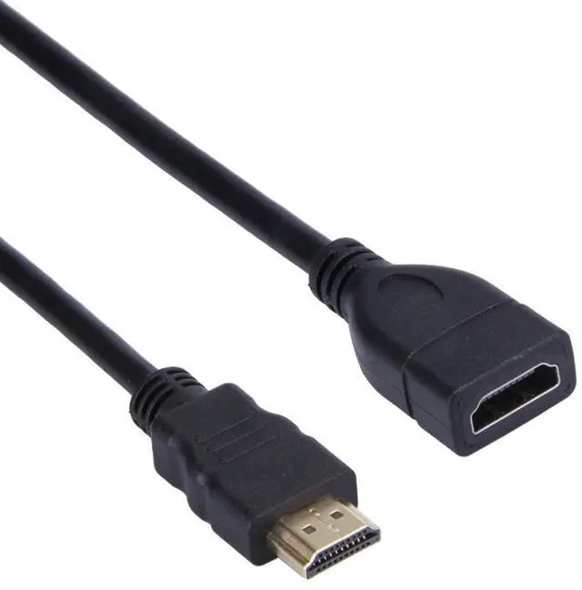 Main image of 30cm High Speed HDMI 19 Pin Male to HDMI 19 Pin Female Adapter Cable