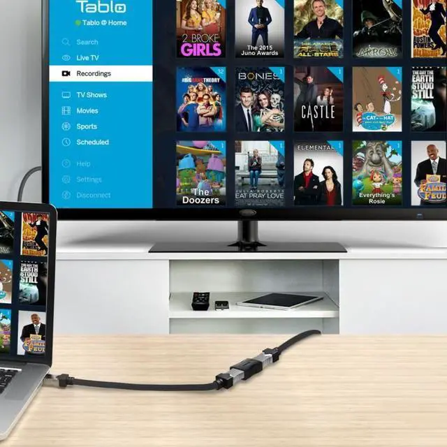 Alt view image 4 of 6 - HDMI 19 Pin Female to HDMI 19Pin Female Adapter(Black)