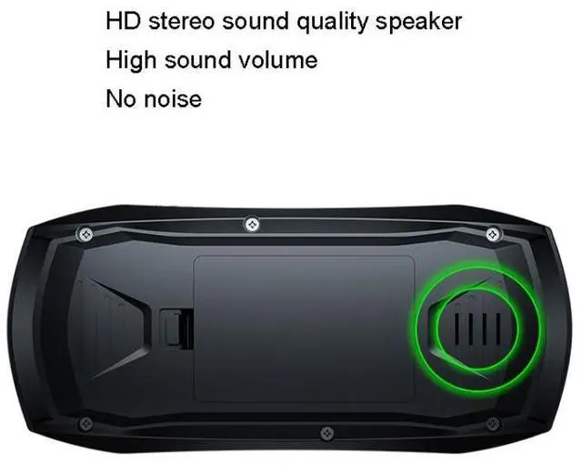 Alt view image 2 of 5 - F1 3 Inch Horizontal Screen 620 In 1 Large Screen Pocket Console, Style: Double Player Black Double Player Black