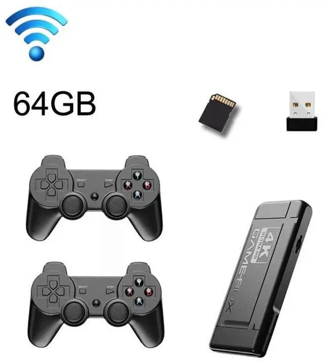 K9 Game Console Home TV Double Battle Simulator 64G Wireless Built-in 15000 Games K9 64G Wireless Built-in 15000 Games