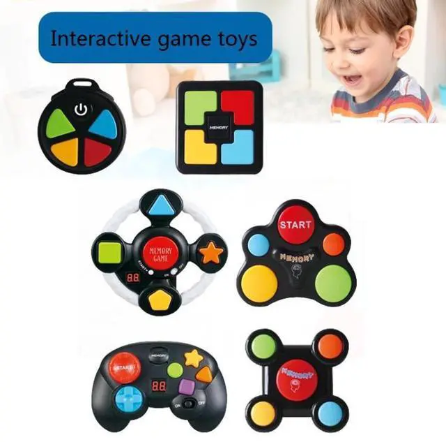 Alt view image 2 of 5 - Children Educational Memory Training Game Machine, Style: Square Square