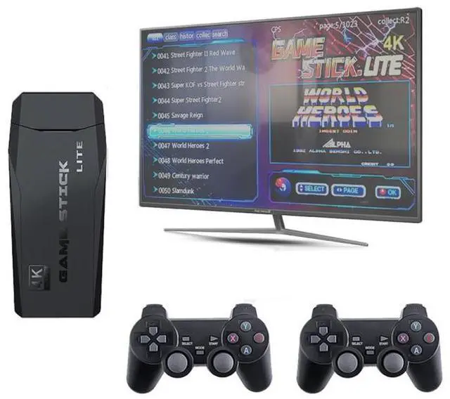 Main image of M8 Wireless HDMI Arcade Game Home TV Mini Game Machine with 2 x GamePads 64G Memory M8 64G (Wireless)