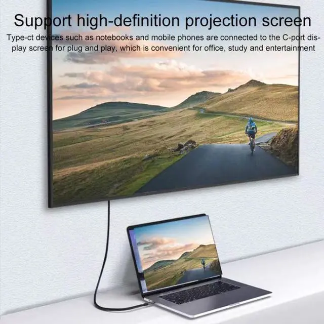 Alt view image 3 of 6 - For Steam Deck Gen2 100W USB-C/Type-C Male to USB-C/Type-C Male Stereo Curved Data Cable, Length:3m 3m