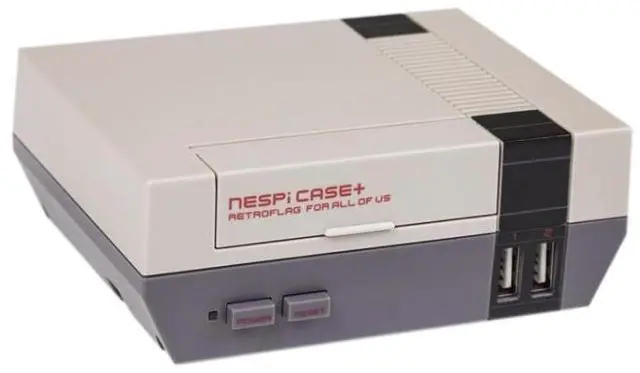 Alt view image 2 of 6 - Retroflag NESPi Case+ Game Console Box With LED Indicator For Raspberry Pi Retroflag NESPi Case+