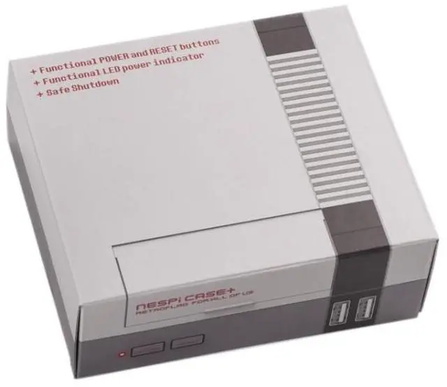 Alt view image 3 of 6 - Retroflag NESPi Case+ Game Console Box With LED Indicator For Raspberry Pi Retroflag NESPi Case+