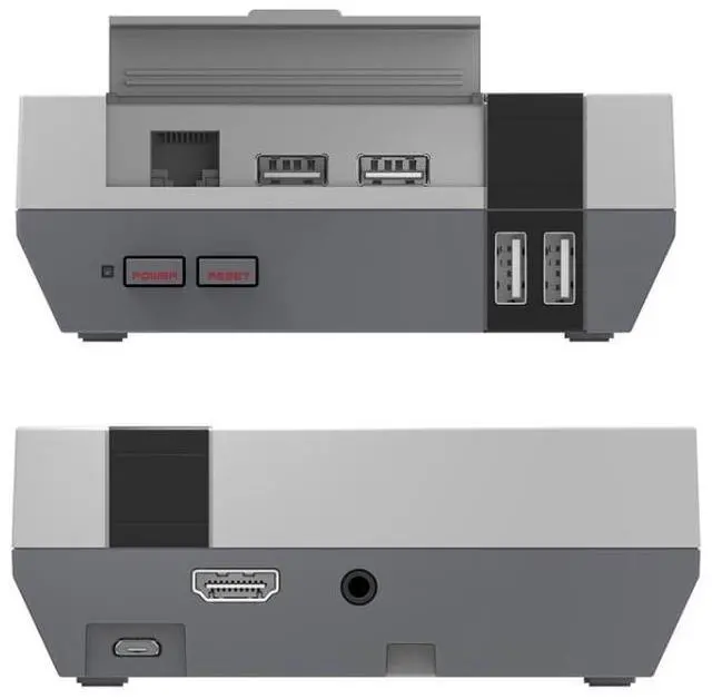 Alt view image 4 of 6 - Retroflag NESPi Case+ Game Console Box With LED Indicator For Raspberry Pi Retroflag NESPi Case+