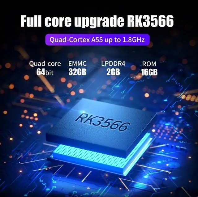 Alt view image 4 of 7 - ANBERNIC RG353P Handheld Game Console 3.5 inch Screen Android Linux System 16G 16G (Black)