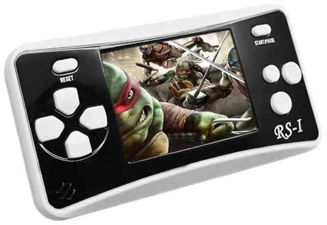 Alt view image 3 of 7 - RS-1 Retro Portable Handheld Game Console, 2.5 inch 8 Bits True Color LCD, Built-in 152 Kinds Games (Black)