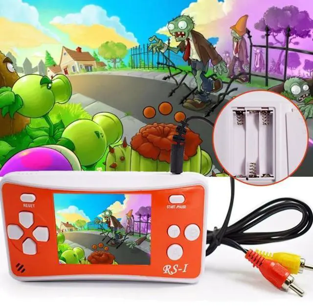 Alt view image 6 of 7 - RS-1 Retro Portable Handheld Game Console, 2.5 inch 8 Bits True Color LCD, Built-in 152 Kinds Games (Black)