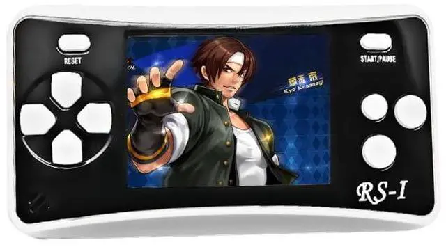 Alt view image 2 of 7 - RS-1 Retro Portable Handheld Game Console, 2.5 inch 8 Bits True Color LCD, Built-in 152 Kinds Games (Black)