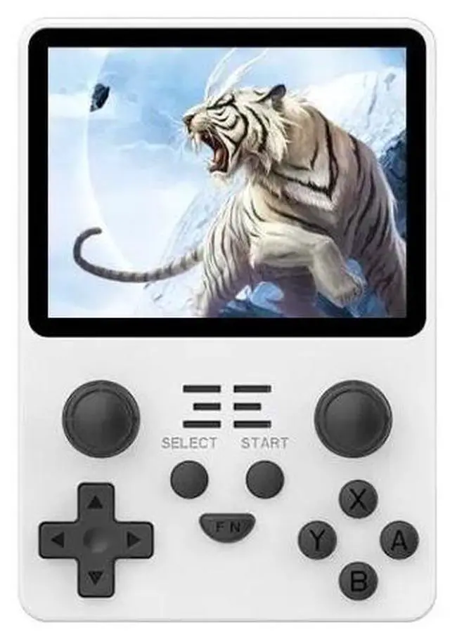 Main image of POWKIDDY RGB20S 3.5-Inch IPS Screen Retro Open Source Handheld Game Console 16GB+64GB 15,000 Games (White) - OEM