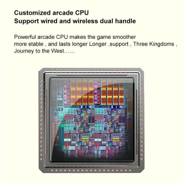 Alt view image 5 of 7 - X20 LIFE Classic Games Handheld Game Console with 5.1 inch Screen & 8GB Memory, Support HDMI Output X20 LIFE / Blue (Blue Green) Black