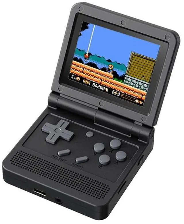 Main image of Powkiddy V90 3.0 inch IPS Screen 64-bit Retro Handheld Game Console with 16GB Memory (Black)