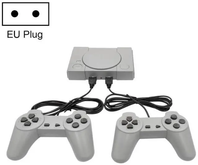 Main image of 8-Bit Mini Double Players TV Game Console Built-in 620 Games PS1 mini (EU Plug) (EU Plug)