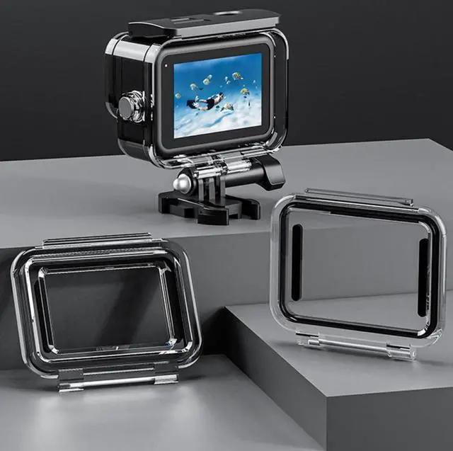 Alt view image 2 of 7 - For GoPro Hero11 Black / HERO10 Black / HERO9 Black TELESIN Waterproof Case Full Scene Anti-Fog Underwater Diving Housing For GoPro Hero11 Black / HERO10 Black / HERO9 Black