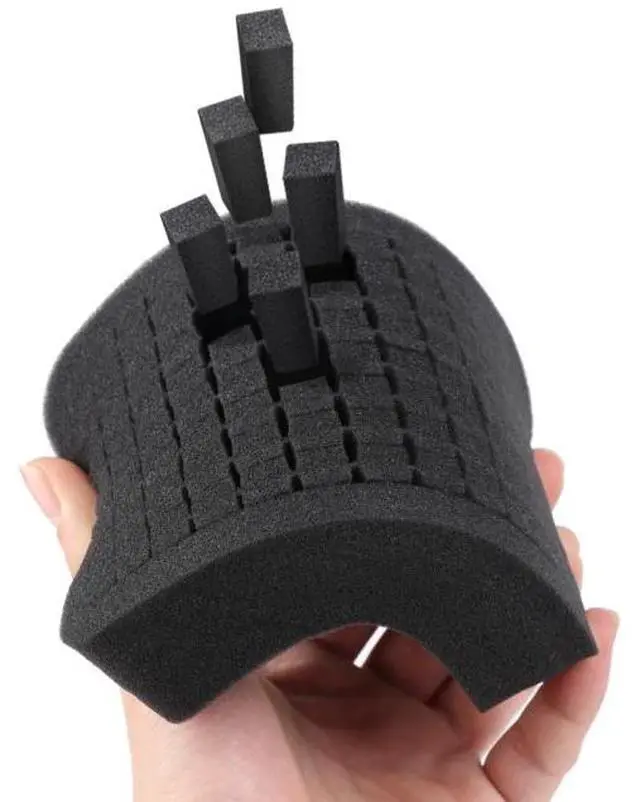 Alt view image 5 of 7 - RUIGPRO Shockproof Waterproof Portable Case Box Size : 33.5cm x 24.7cm x 6.3cm 33.5cm x 24.7cm x 6.3cm (Black)