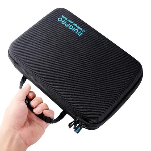 Alt view image 3 of 7 - For GoPro HERO8 / 7 / 6 RUIGPRO Shockproof Waterproof Portable Case Box Size: 28 x 19.7 x 6.8cm 28 x 19.7 x 6.8cm