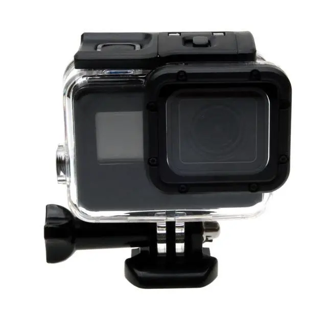 Alt view image 2 of 7 - For GoPro NEW HERO /HERO6 /5 30m Waterproof Housing Protective Case + Hollow Back Cover with Buckle Basic Mount & Screw, No Need to Disassemble Lens(GP413)