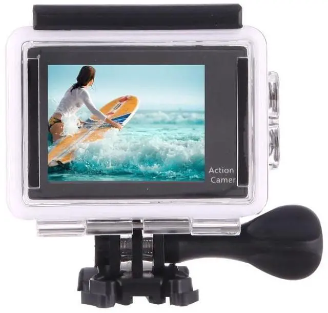 Alt view image 4 of 7 - H9 4K Ultra HD1080P 12MP 2 inch LCD Screen WiFi Sports Camera, 170 Degrees Wide Angle Lens, 30m Waterproof (Black)