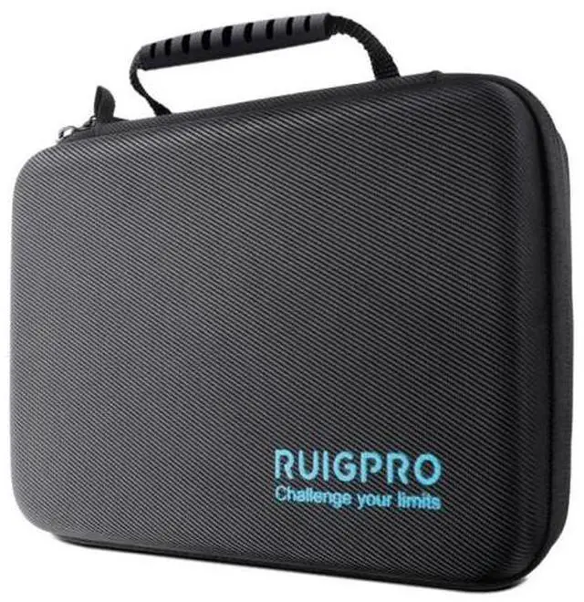 Alt view image 2 of 7 - RUIGPRO Shockproof Waterproof Portable Case Box Size : 17.3cm x 12.3cm x 6.5cm 17.3cm x 12.3cm x 6.5cm (Black)